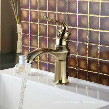 Novela Golden Bathoom Sanitária Lavatório Misturador de Água (Q201315)